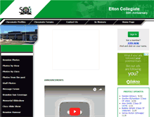 Tablet Screenshot of eltoncollegiate50.com